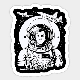 Space day Sticker